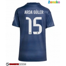 Ženske Nogometnih dresov Real Madrid Arda Guler #15 Gostujoči 2025-26 Kratki rokavi